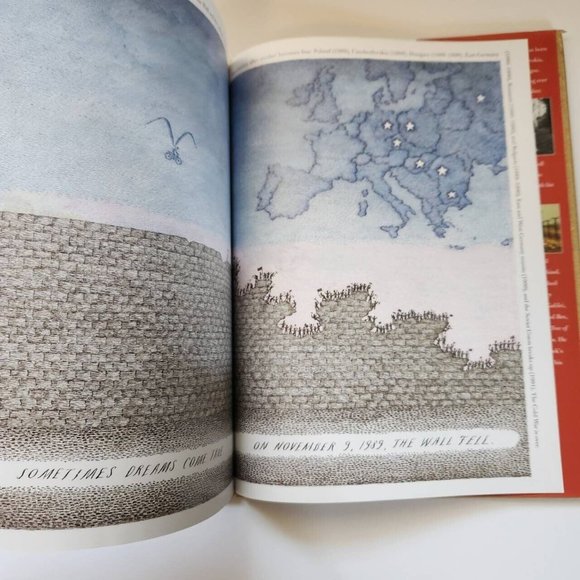 The Wall Growing Up Behind The Iron Curtain by Peter Sis, Hardcover - Picture 9 of 14